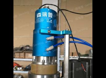 轉子法蘭氣動旋轉接頭安裝方式（旋轉軸通孔氣滑環）