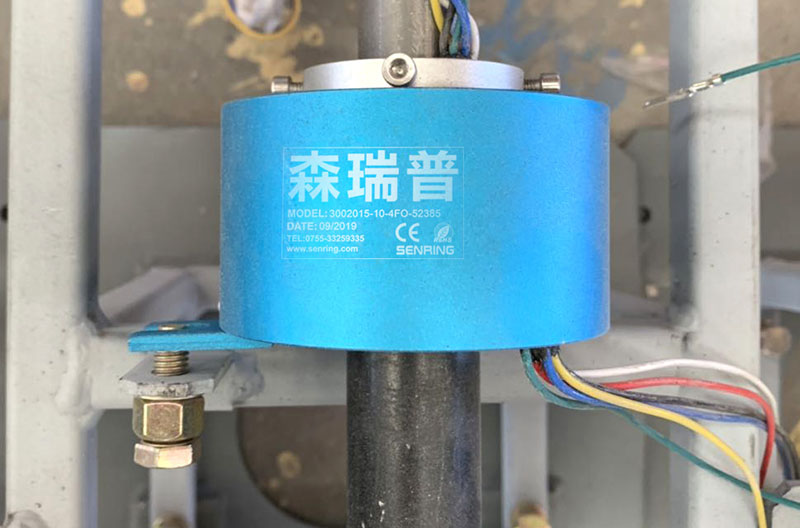 過孔導電滑環結構和安裝演示