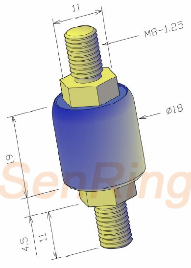a1m5A1M5系列水銀滑環(1路50A電流)系列水銀導電滑環圖紙