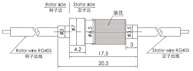 hf0103-07HF0103-07系列射頻旋轉關節 系列滑環外形圖紙
