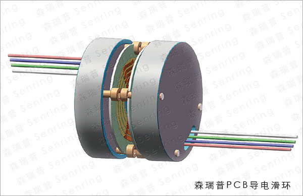 森瑞普PCB導電滑環安裝效果圖