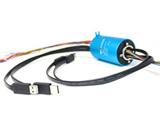 UH1256-02系列USB2.0信號滑環